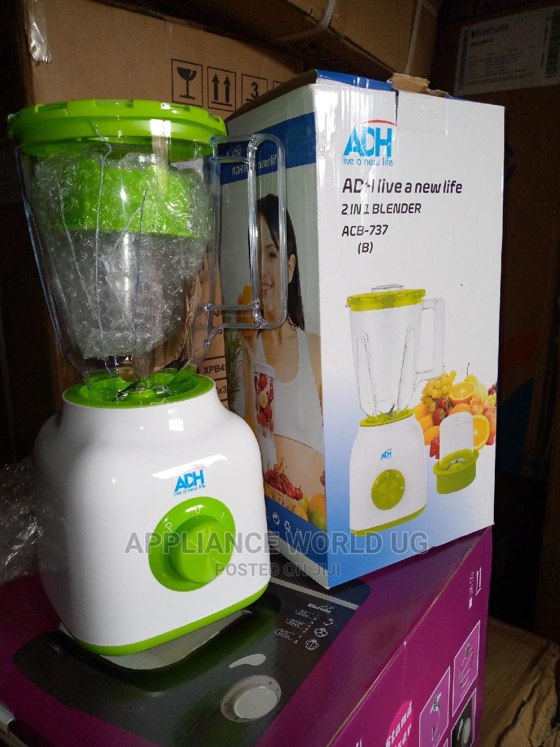 ADH 2 in 1 Unbreakable Jar Blender ACB -737B